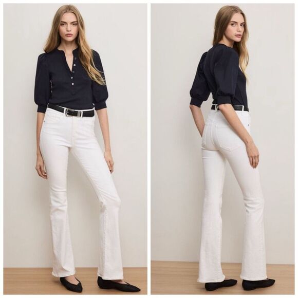 Veronica Beard Denim - Veronica Beard Beverly High-Rise Skinny Flare Jeans Size 30 $298 NWT